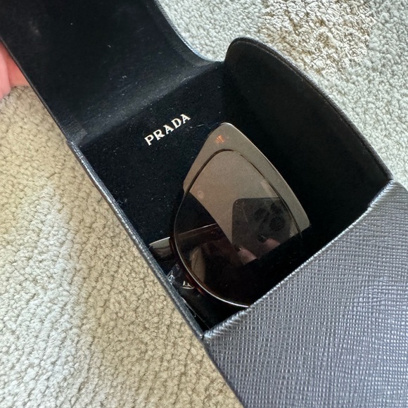 Prada Tortoise Shell Cat Eye Sunglasses - Picture 6 of 6